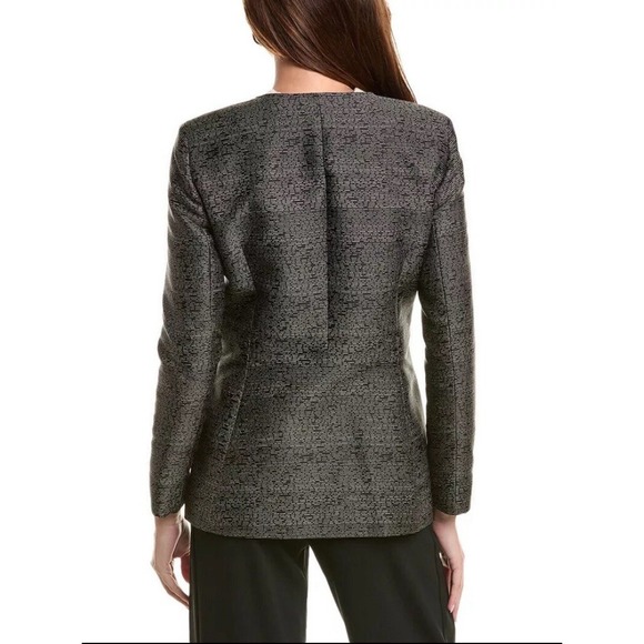 Lafayette 148 New York Landon Jacket Women's Size 14 Blazer Coat. $1498 Retail - Picture 2 of 10